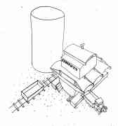 pict 114 * 114. Cement bag packing plant - Matola - Mozambique sketch * 935 x 997 * (18KB)